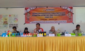 Panwaslu Kecamatan Lantari Jaya Ajak Warga Awasi Pemilu 2019