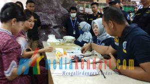 BNNP Sultra Lakukan Tes Urine di Bandara Haluoleo Kendari