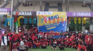 Drum Corps UHO Gelar Marching in Celebes