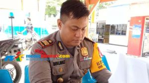 Polsek KP3 Baubau Siaga Arus Mudik Jelang Pergantian Tahun