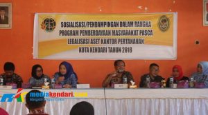 BPN Kendari Ajak Warga Lapulu Berdayakan Sertifikat Untuk Akses Modal Usaha