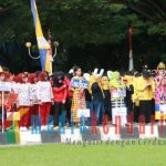 Ketgam : Peserta pekan olahraga Dharma Wanita di Sultra. (Foto : ewit Dinas Kominfo Sultra for mediakendari.com)