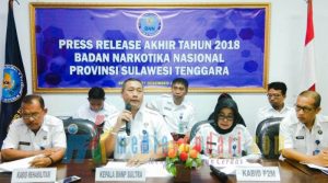 2018, BNNP Sultra Rehabilitasi 101 Pengguna Narkotika