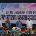 Wali Kota dan Wakil Wali Kota Baubau saat membuka acara peringatan Hari Disabilitas