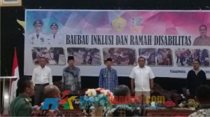 Pemkot Baubau Salurkan Bantuan Bagi Penyandang Disabilitas