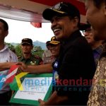 kunjungan kerja Menteri pertanian Republik Indonesia (RI) Andi Amran Sulaiman di Kolut (27/12/2019)