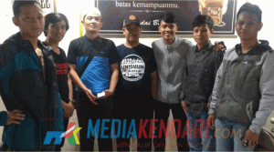 Pangurus HIPPMI Konsel-Makassar. (Foto : Erlin/Mediakendari.com)