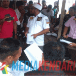 Suasana Saat Infestigasi oleh DPRD bersama DKP Bombana di SPBUN yang terletak di Kecamatan Rumbia Tengah Kabupaten Bombana. (Foto : Hasrun/Mediakendari.com)