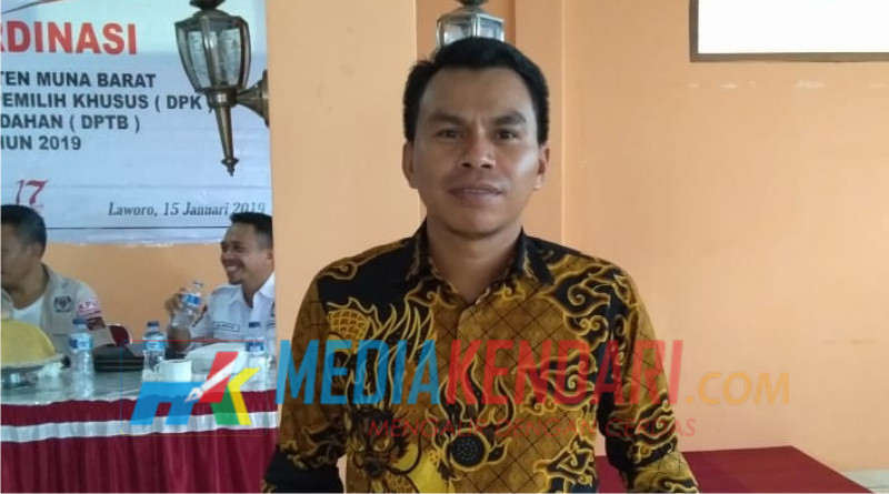 Ketua KPUD Mubar, Awaluddin Usa (Foto: Erwino/mediakendari.com)