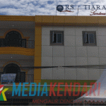 RSU Tiara Sentosa beralamat di Jl. Raden Soeprapto, Kelurahan Mandoga, Kecamatan Mandoga, Kota Kendari, Provinsi Sulawesi Tenggara (Sultra). Foto : Ruslan/Mediakendari.com