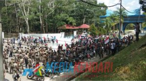 Demo Soal Tambang di Konkep, Polisi dan Warga Bentrok