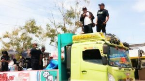 Gunakan Mobil Trailer, KPU Sultra Sosialisasi Pemilu Hingga ke Konawe