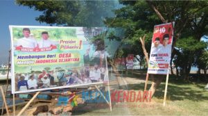 Bawaslu Kendari Soroti APK Jokowi-Ma’ruf yang Semrawut