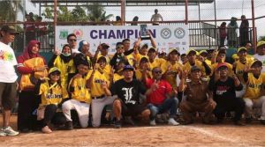 Tim Softball Putra Sultra Juara Bupati Pinrang Cup
