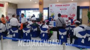 Gelar Donor Darah, PT Pelni Kumpul 91 Kantong Untuk UTD Buton
