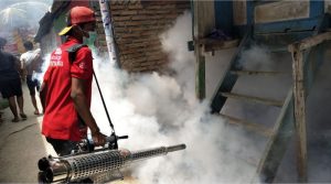 Sahabat Nirna Fogging Nyamuk Serentak di Kota Kendari dan Baubau