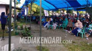 Ratusan Warga Hadiri Kampanye Terakhir Tina Nur Alam di Konawe