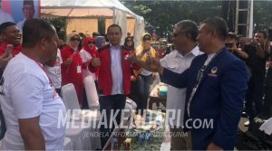 KSK Saksikan Kampanye Jokowi-Amin di Konawe