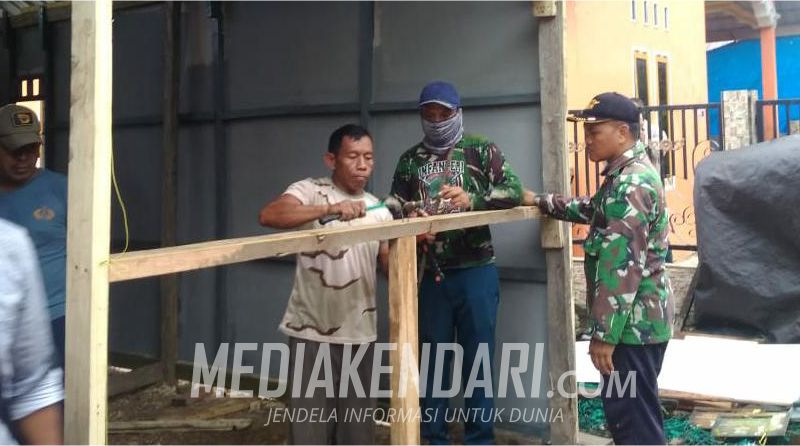 Empat Desa di Konawe Kebagian Bedah Rumah dari TNI AL