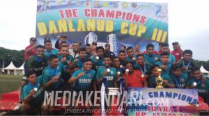 Club UHO FC Juarai Tournament Sepak Bola Danlanud Cup III 2019