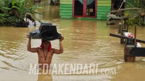 Banjir di Kabupaten Konawe Selatan