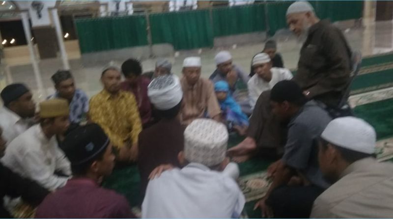 Sambut Ramadhan, Pengurus Masjid Alkhaerat Talabente Potong Dua Ekor Kambing