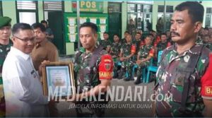 Ringkus Pelaku Pedofilia, Empat Prajurit TNI Terima Penghargaan Dari Walikota Kendari