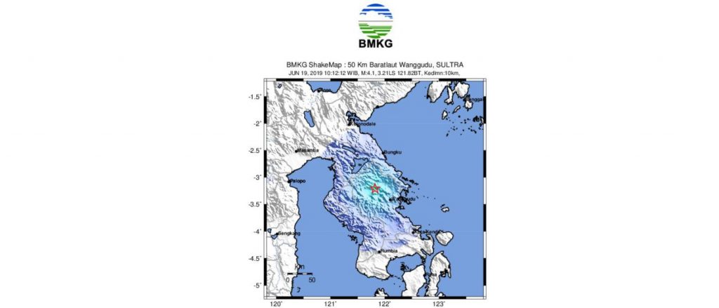 Gempa Bumi Tektonik 4.1 SR Guncang Wilayah Ibu Kota Konut
