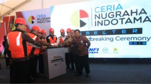 Smelter PT Ceria Nugraha Indotama Resmi Dibangun