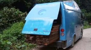 Mobil Internet di Butur Diduga Digunakan Muat Kayu Hasil Illegal Logging