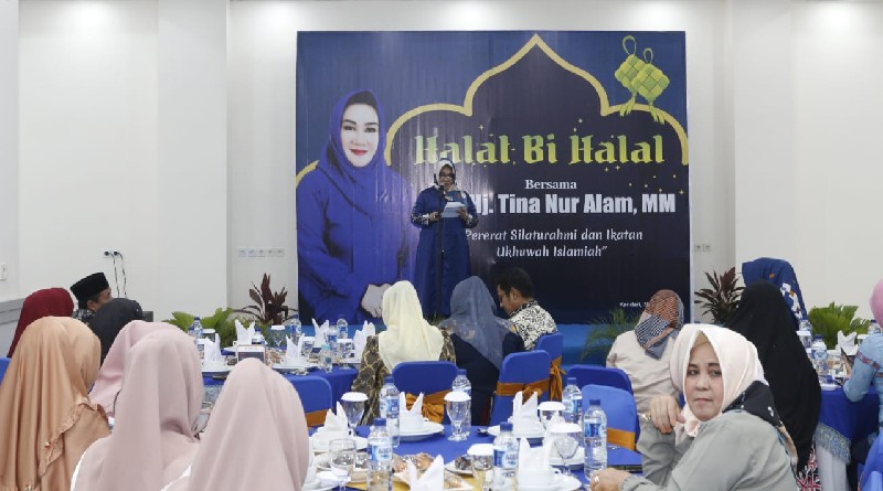 Tina Nur Alam Gelar Halal Bi Halal Bersama Ratusan Kerabat