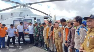 Empat Kecamatan di Konut Terisolasi Banjir, Bantuan Dikirim Menggunakan Helikopter BNPB
