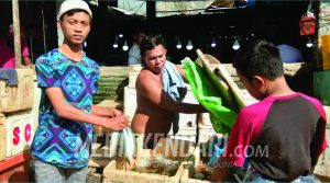 Polisi Bebaskan Terduga Pencuri Ikan di Pasar Anduonohu, Pedagang Geram