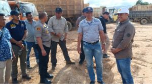 Diduga Tak Miliki IPPKH, Polisi Segel Tambang Tanah Urug Milik PT OSS