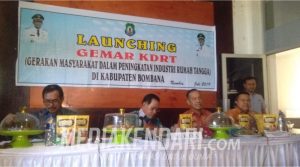 Tingkatkan Industri Rumah Tangga, Disprindagkop Bombana Launcing ‘Gemar KDRT’