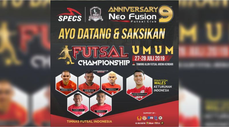 Anniversary Ke-9, Neo Fusion FC Hadirkan Pemain Timnas Indonesia dan Wales