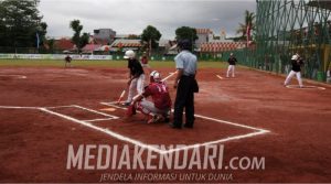 Tim Softball Putra Sultra Lolos Babak 8 Besar Pra-PON