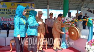 Ribuan Kader PKK Ramaikan Pembukaan Jambore PKK Tingkat Kabupaten Konsel