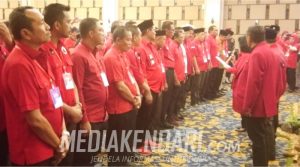 Kembali Pimpin PDIP Kendari, Ishak Ismail Persiapkan Tiga Program