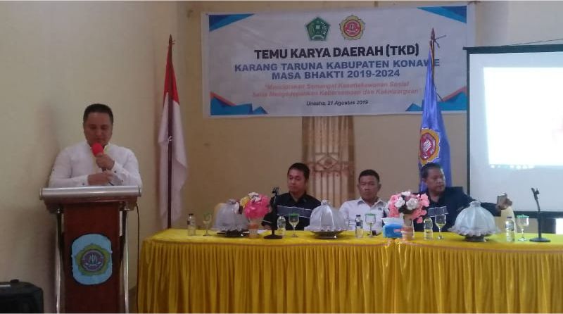 Abdul Hasim Terpilih Jadi Ketua Karang Taruna Konawe Periode 2019 – 2024