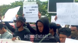 Tuntut Janji Kampanye, G-30S-PK Minta Bupati Bombana Bangun Jalan di Kabaena