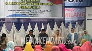 Dilantik Jadi Anggota DPRD Konawe, Ini Pesan Ardin untuk Devi Konggoasa