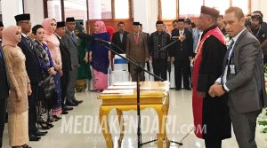 Potret Pelantikan Anggota DPRD Kabupaten Konawe Periode 2019-2024
