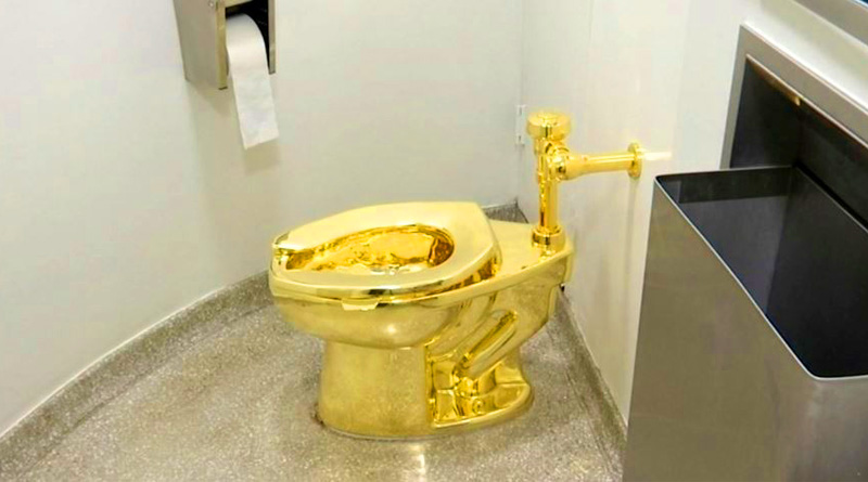 Toilet Emas 18 Karat Dicuri dari Istana Blenheim di Inggris