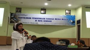 Tingkatkan Pemahaman dan Kemahiran Penggunaan Bahasa Indonesia, Media Massa di Kendari Diberi Penyuluhan