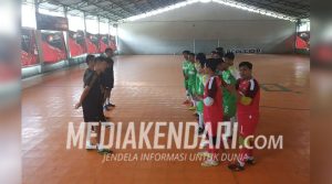 Tim Futsal Sultra Persiapkan Fisik ke Pra PON