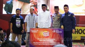 Laznas Baitulmaal Muamalat dan Bank Muamalat Hadiri Hijrahfest di Makassar