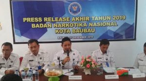 Ini Capaian BNN Kota Baubau Selama 2019