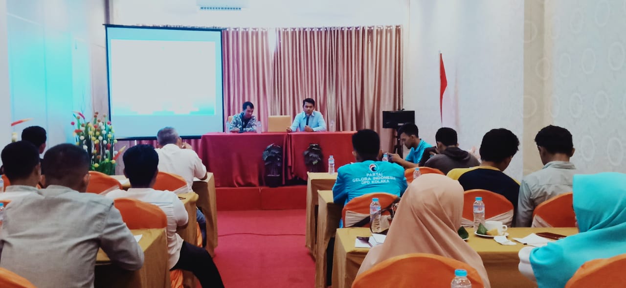 Rakor Partai Gelora Indonesia Sultra Bahas Pendaftaran Administrasi
