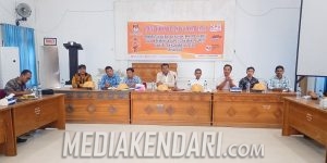 KPU Sultra Ajak Camat di Konsel Tingkatkan Sinergitas Jelang Pilkada